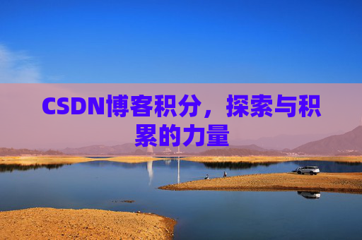CSDN博客积分，探索与积累的力量